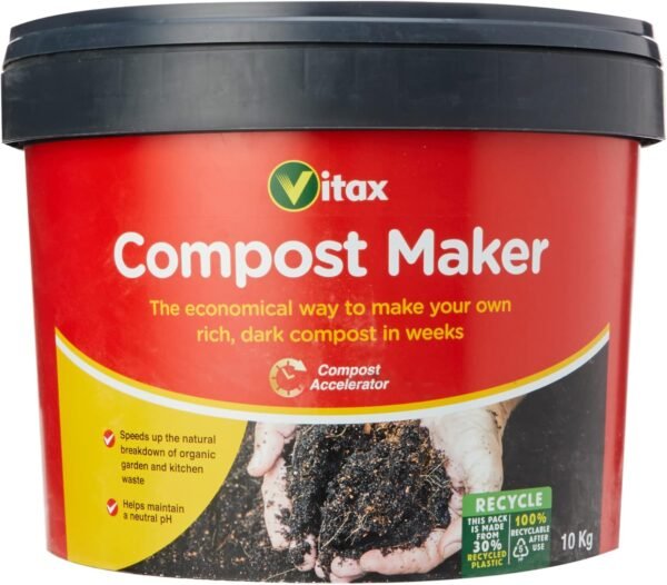 71WXjZzFECL._AC_SL1500_ Vitax Compost Maker 10Kg – Organic Compost Accelerator for Faster, Richer Garden Compost