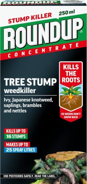 Roundup Tree Stump Concentrate Weedkiller 250ml