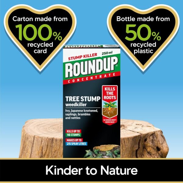 Roundup Tree Stump Concentrate Weedkiller 250ml