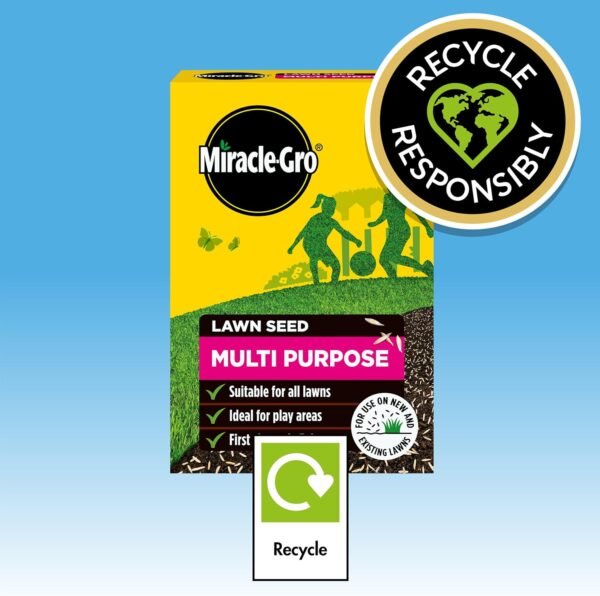 Miracle-Gro Multi Purpose Lawn Seed – 33m² (1kg box)