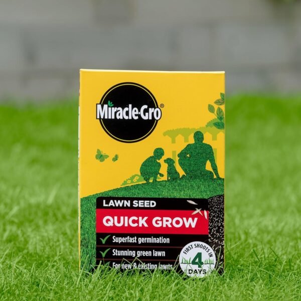 Miracle-Gro Quick Grow Lawn Seed – 56m² (1.6kg Carton)
