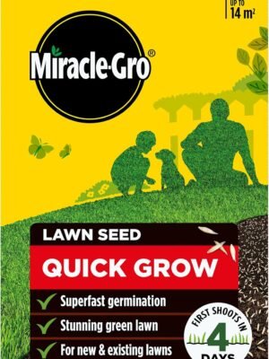 91p5Mcs6VHL._AC_SL1500_ Miracle-Gro Quick Grow Lawn Seed – 14m² (420g)