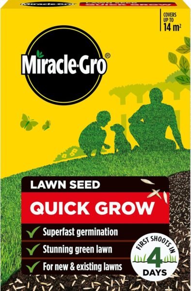 91p5Mcs6VHL._AC_SL1500_ Miracle-Gro Quick Grow Lawn Seed – 14m² (420g)