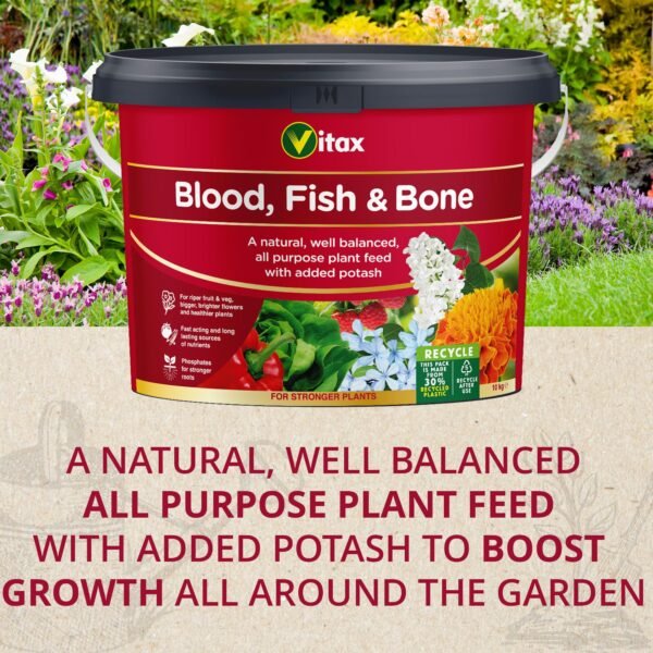Blood Fish & Bone 10Kg (3) Blood Fish & Bone 10Kg – Organic Fertiliser for Vegetables, Fruit & Flowers