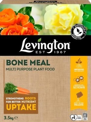 Bone Meal 3.5kg (1) Levington Bone Meal 3.5kg – Natural Root Builder & Multi Purpose Plant Food