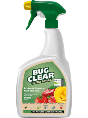 Bugclear Ultra Spray 800ml (1) BugClear Ultra Spray – 800 ml Ready-to-Use Insect Killer for Flowers, Fruit & Vegetables