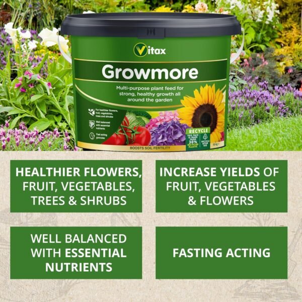 Growmore 10kg tub