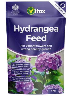 Vitax Hydrangea Feed 1Kg – Granular Fertiliser for Healthy Growth & Abundant Blooms