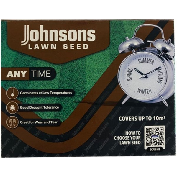 Johnsons Anytime Lawn Seed 210g
