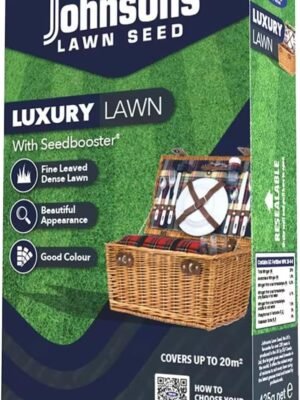 Johnsons Luxury Lawn Seed 425g Johnsons Luxury Lawn Seed 1.275kg