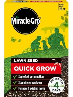 Miracle-Gro Quick Grow Lawn Seed – 28m² (840g)