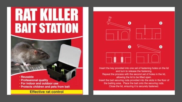 Nippon Ready to Use Mouse Killer Bait Station (2) Nippon Ready to Use Mouse Killer Bait Station