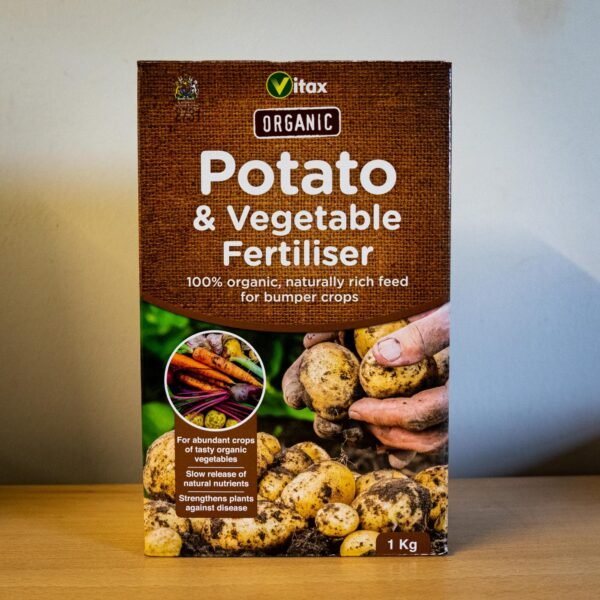 Organic Potato Fertiliser 1kg (4) Vitax Organic Potato Fertiliser 1Kg – Slow-Release Nutrients for Bumper Potato Harvests
