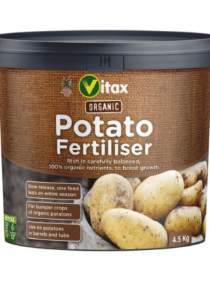 Vitax Organic Potato & Vegetable Fertiliser 4.5Kg – Slow-Release Nutrients for Healthy Crops