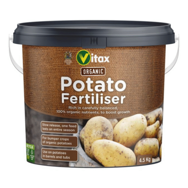 Organic Potato and Vegetable Fertiliser 4.5Kg Vitax Organic Potato & Vegetable Fertiliser 4.5Kg – Slow-Release Nutrients for Healthy Crops