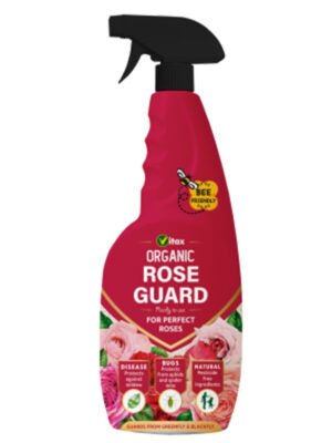 Organic Rose Guard 500ml (1) Organic Rose Guard 750ml Spray – Natural Protection Against Aphids, Mildew & Leaf Diseases