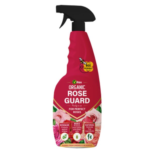 Organic Rose Guard 500ml (1) Organic Rose Guard 750ml Spray – Natural Protection Against Aphids, Mildew & Leaf Diseases