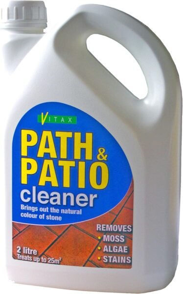 Path & Patio Cleaner 2L – Removes Moss, Algae & Stains from Hard Surfaces