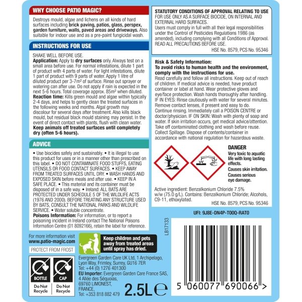 Patio Magic Patio Cleaner 2.5L