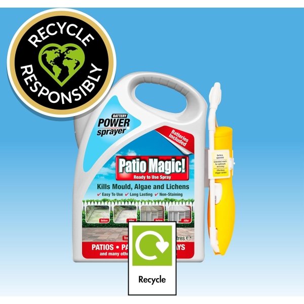 Patio Magic Patio Cleaner Ready To Use Spray 5L
