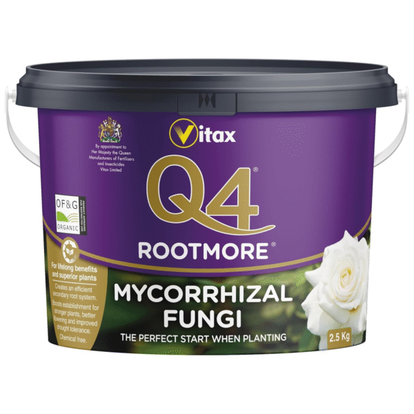 Q4 Rootmore 2 (1) Vitax Q4 Rootmore 2.5Kg – Mycorrhizal Root Growth Booster for Trees, Shrubs & Roses