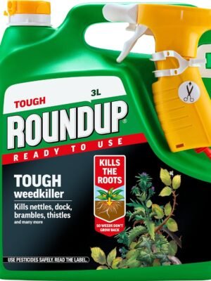 Roundup Ready to Use Tough Weedkiller 3L (1) Roundup Ready to Use Tough Weedkiller 3L