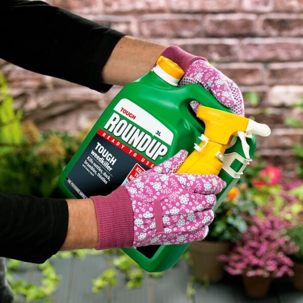 Roundup Ready to Use Tough Weedkiller 3L (4) Roundup Ready to Use Tough Weedkiller 3L
