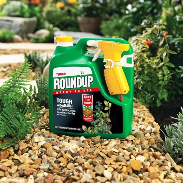 Roundup Ready to Use Tough Weedkiller 3L (6) Roundup Ready to Use Tough Weedkiller 3L