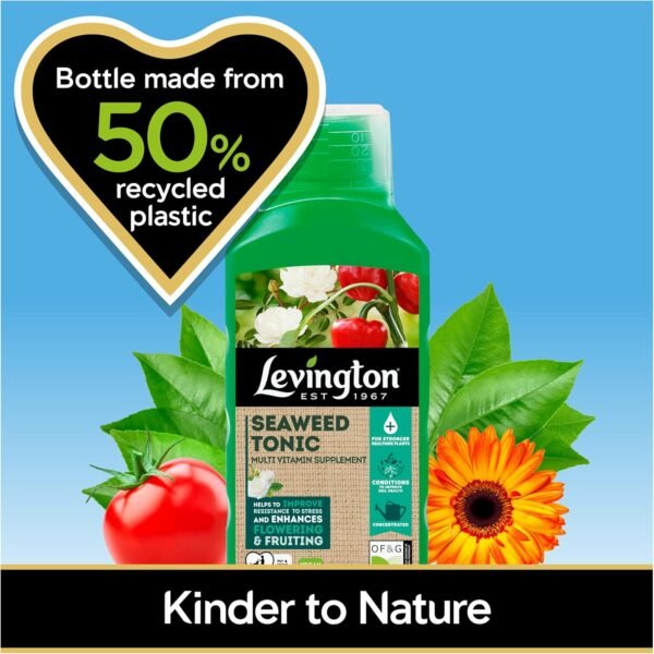Seaweed Tonic 800ml (6) Seaweed Tonic 800ml – Liquid Seaweed Plant Feed for Growth, Rooting & Plant Health