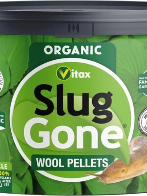 Slug Gone 10L (1) Slug Gone Wool Pellets 5L – Natural Slug & Snail Repellent, Pet & Child Safe