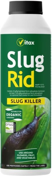 Slug Rid 500g (1) Slug Rid 500g – Ready-to-Use Organic Slug & Snail Killer with Ferric Phosphate
