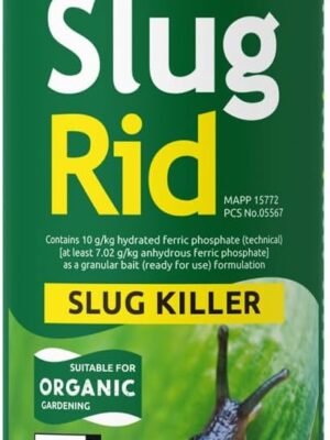 Slug Rid 500g (1) Slug Rid 500g – Ready-to-Use Organic Slug & Snail Killer with Ferric Phosphate