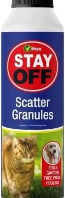 Stay Off Fox Deterrent 750ml Vitax Stay Off Granules 600g – Ready-to-Use Animal Repellent for Gardens