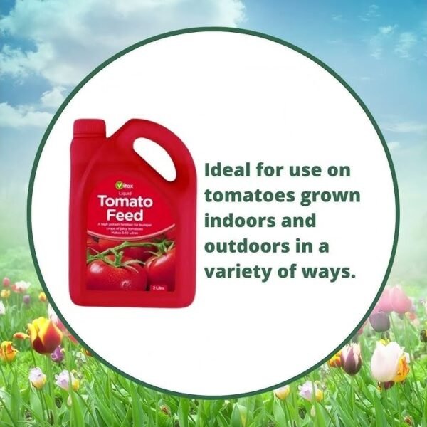 Tomato Feed 2L (3) Vitax Liquid Tomato Feed 2L – Concentrated Fertiliser for Juicy, Bumper Crops