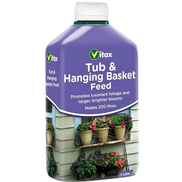 Vitax Liquid Feed For Tubs & Hanging Baskets 1L