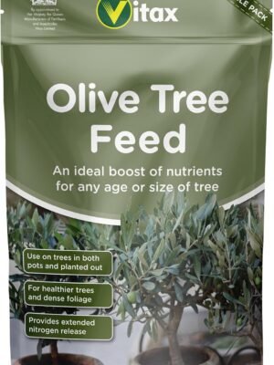Version 1.0.0 Vitax Olive Tree Feed 0.9Kg – Organic Fertiliser for Healthy Growth & Fruiting