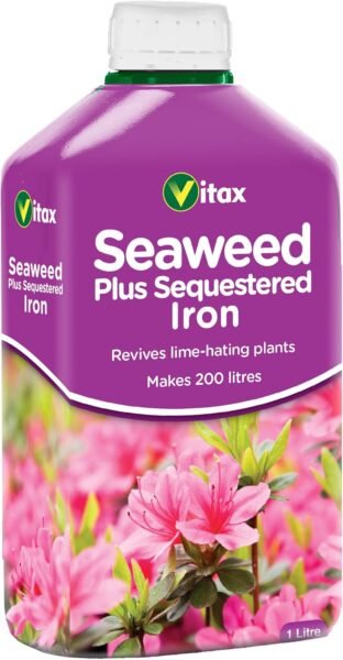Vitax Seaweed plus sequestered iron 1L
