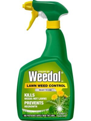 Weedol Lawn Weed Control 1L (1) Weedol Lawn Weed Killer Ready to Use – 1L