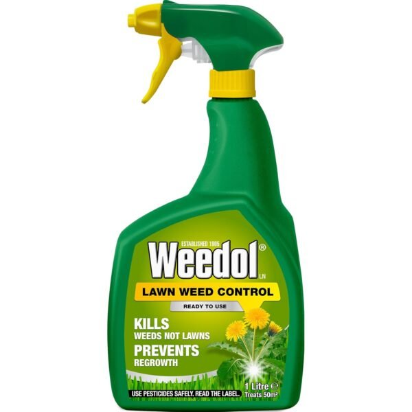 Weedol Lawn Weed Control 1L (1) Weedol Lawn Weed Killer Ready to Use – 1L