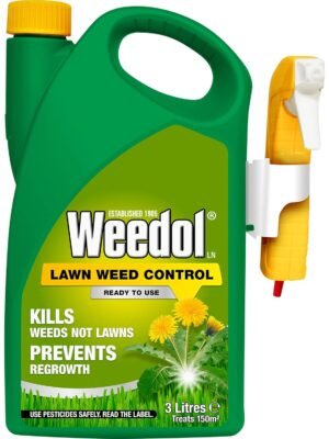 Weedol Lawn Weed Control 3L (1) Weedol Lawn Weed Killer Ready to Use – 3L