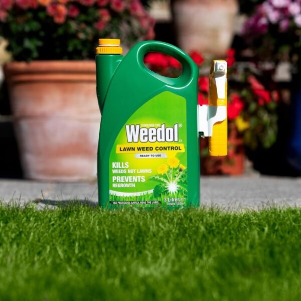 Weedol Lawn Weed Control 3L (2) Weedol Lawn Weed Killer Ready to Use – 3L