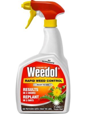 Weedol Rapid Weed Control 1L (1) Weedol Rapid Weed Control Ready to Use Weedkiller – 1L