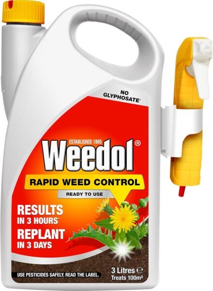 Weedol Rapid Weed Control Ready to Use Weedkiller – 3L