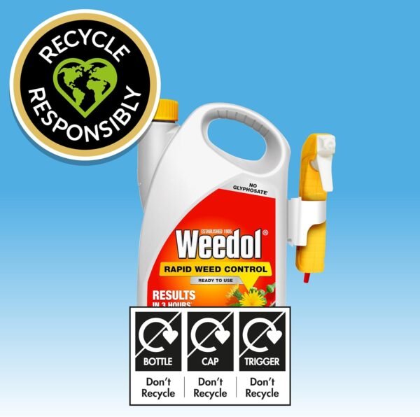 Weedol Rapid Weed Control Ready to Use Weedkiller – 3L