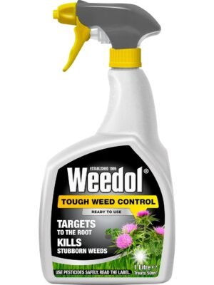 Weedol Tough Weed Control 1L (1) Weedol Tough Weed Control Ready to Use Weedkiller – 1L