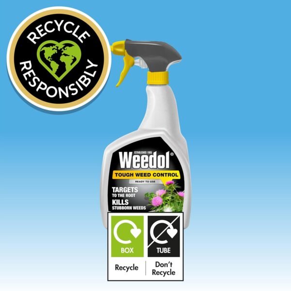 Weedol Tough Weed Control Ready to Use Weedkiller – 1L
