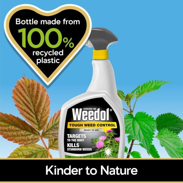 Weedol Tough Weed Control Ready to Use Weedkiller – 1L