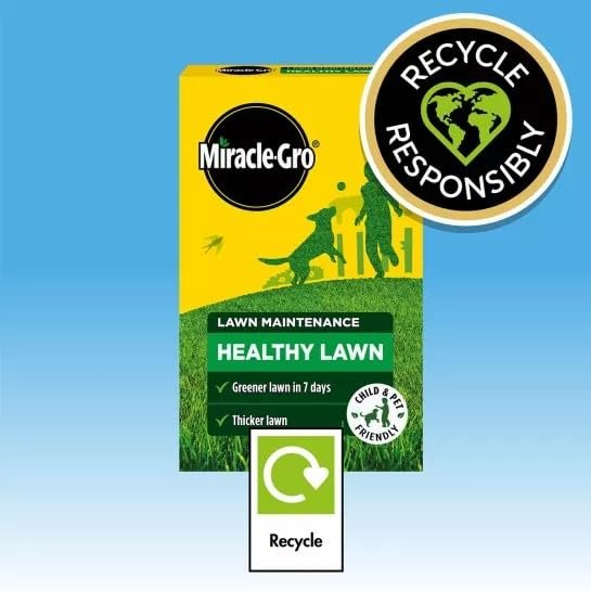 51exV4N0cAL Miracle-Gro Healthy Lawn Fertiliser – Covers 140m²