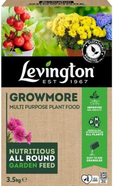 61pfq2OgyWL._AC_ Levington Growmore 3.5kg – All Purpose Balanced Plant Food