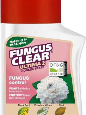 71T3fxQuI9L._AC_SL1500_ FungusClear Ultimate Concentrate – 210 ml Systemic Fungicide for Roses, Ornamentals & Edibles